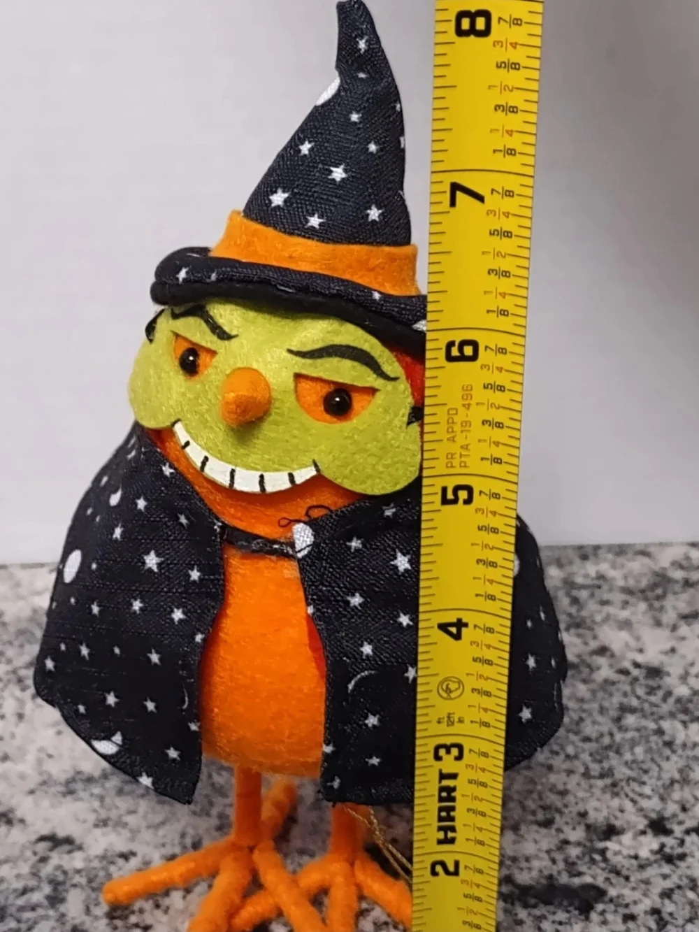 Halloween Target Cackles Orange Witch Bird Pet Decorative Figurine 2019